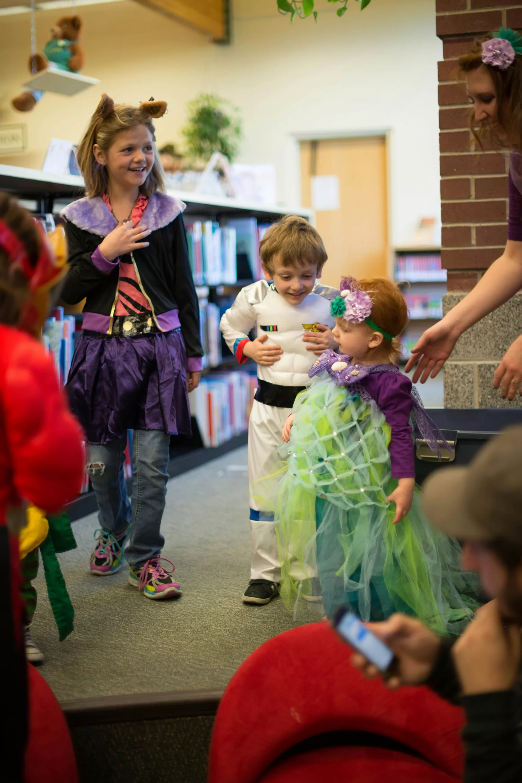 preschoolers dress up as their favorite storybook characters